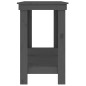 vidaXL Werkbank Grau 140x50x80 cm Massivholz Kiefer vidaXL Werkbank Grau 140x50x80 cm Massivholz Kiefer