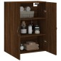 vidaXL Wandschrank Braun Eichen-Optik 69,5x34x90 cm Holzwerkstoff vidaXL Wandschrank Braun Eichen-Optik 69,5x34x90 cm Holzwerkstoff