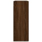 vidaXL Wandschrank Braun Eichen-Optik 69,5x34x90 cm Holzwerkstoff vidaXL Wandschrank Braun Eichen-Optik 69,5x34x90 cm Holzwerkstoff