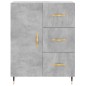 vidaXL Highboard Betongrau 69,5x34x180 cm Holzwerkstoff vidaXL Highboard Betongrau 69,5x34x180 cm Holzwerkstoff
