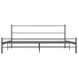 vidaXL Bettgestell Grau Metall 200×200 cm vidaXL Bettgestell Grau Metall 200×200 cm