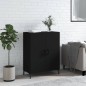 vidaXL Sideboard Schwarz 69,5x34x90 cm Holzwerkstoff vidaXL Sideboard Schwarz 69,5x34x90 cm Holzwerkstoff
