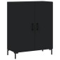 vidaXL Sideboard Schwarz 69,5x34x90 cm Holzwerkstoff vidaXL Sideboard Schwarz 69,5x34x90 cm Holzwerkstoff