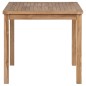 vidaXL Gartentisch 80x80x77 cm Massivholz Teak vidaXL Gartentisch 80x80x77 cm Massivholz Teak