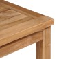 vidaXL Gartentisch 80x80x77 cm Massivholz Teak vidaXL Gartentisch 80x80x77 cm Massivholz Teak
