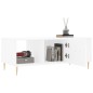 vidaXL Couchtisch Weiß 102x50x40 cm Holzwerkstoff vidaXL Couchtisch Weiß 102x50x40 cm Holzwerkstoff
