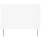 vidaXL Couchtisch Weiß 102x50x40 cm Holzwerkstoff vidaXL Couchtisch Weiß 102x50x40 cm Holzwerkstoff