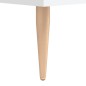 vidaXL Couchtisch Weiß 102x50x40 cm Holzwerkstoff vidaXL Couchtisch Weiß 102x50x40 cm Holzwerkstoff