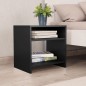 vidaXL Nachttisch Schwarz 40x30x40 cm Holzwerkstoff vidaXL Nachttisch Schwarz 40x30x40 cm Holzwerkstoff