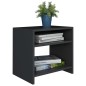 vidaXL Nachttisch Schwarz 40x30x40 cm Holzwerkstoff vidaXL Nachttisch Schwarz 40x30x40 cm Holzwerkstoff