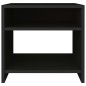 vidaXL Nachttisch Schwarz 40x30x40 cm Holzwerkstoff vidaXL Nachttisch Schwarz 40x30x40 cm Holzwerkstoff