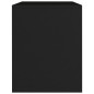 vidaXL Nachttisch Schwarz 40x30x40 cm Holzwerkstoff vidaXL Nachttisch Schwarz 40x30x40 cm Holzwerkstoff