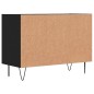 vidaXL TV-Schrank Schwarz 69,5x30x50 cm Holzwerkstoff vidaXL TV-Schrank Schwarz 69,5x30x50 cm Holzwerkstoff