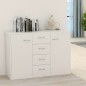 vidaXL Sideboard Weiß 88x30x65 cm Holzwerkstoff vidaXL Sideboard Weiß 88x30x65 cm Holzwerkstoff