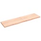 vidaXL Tischplatte 200x50x6 cm Massivholz Eiche Unbehandelt vidaXL Tischplatte 200x50x6 cm Massivholz Eiche Unbehandelt