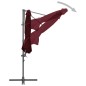 vidaXL Ampelschirm mit Stahlmast Bordeauxrot 300 cm vidaXL Ampelschirm mit Stahlmast Bordeauxrot 300 cm