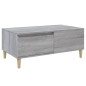vidaXL Couchtisch Grau Sonoma 90x50x36,5 cm Holzwerkstoff vidaXL Couchtisch Grau Sonoma 90x50x36,5 cm Holzwerkstoff