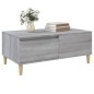 vidaXL Couchtisch Grau Sonoma 90x50x36,5 cm Holzwerkstoff vidaXL Couchtisch Grau Sonoma 90x50x36,5 cm Holzwerkstoff