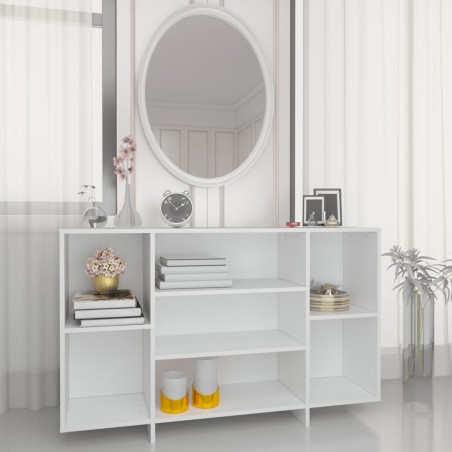 vidaXL Sideboard Weiß 120x30x75 cm Holzwerkstoff
