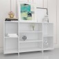 vidaXL Sideboard Weiß 120x30x75 cm Holzwerkstoff vidaXL Sideboard Weiß 120x30x75 cm Holzwerkstoff