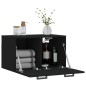 vidaXL Wandschrank Schwarz 60x36,5x35 cm Holzwerkstoff vidaXL Wandschrank Schwarz 60x36,5x35 cm Holzwerkstoff