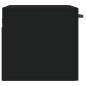 vidaXL Wandschrank Schwarz 60x36,5x35 cm Holzwerkstoff vidaXL Wandschrank Schwarz 60x36,5x35 cm Holzwerkstoff