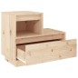 vidaXL Nachttisch 60x34x51 cm Massivholz Kiefer vidaXL Nachttisch 60x34x51 cm Massivholz Kiefer