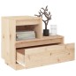 vidaXL Nachttisch 60x34x51 cm Massivholz Kiefer vidaXL Nachttisch 60x34x51 cm Massivholz Kiefer