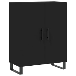 vidaXL Sideboard Schwarz 69,5x34x90 cm Holzwerkstoff