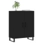 vidaXL Sideboard Schwarz 69,5x34x90 cm Holzwerkstoff vidaXL Sideboard Schwarz 69,5x34x90 cm Holzwerkstoff