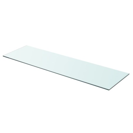 vidaXL Regalboden Glas Transparent 90 cm x 25 cm