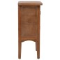 vidaXL Nachttisch Tannenholz Massiv 40 x 29 x 68 cm Braun vidaXL Nachttisch Tannenholz Massiv 40 x 29 x 68 cm Braun