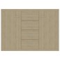 vidaXL Sideboard Sonoma-Eiche 88x30x65 cm Holzwerkstoff vidaXL Sideboard Sonoma-Eiche 88x30x65 cm Holzwerkstoff