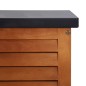 vidaXL Gartenbox 150x50x55 cm Eukalyptus Massivholz vidaXL Gartenbox 150x50x55 cm Eukalyptus Massivholz