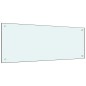 vidaXL Küchenrückwand Weiß 100x40 cm Hartglas vidaXL Küchenrückwand Weiß 100x40 cm Hartglas