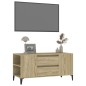 vidaXL TV-Schrank Sonoma-Eiche 102x44,5x50 cm Holzwerkstoff vidaXL TV-Schrank Sonoma-Eiche 102x44,5x50 cm Holzwerkstoff