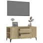 vidaXL TV-Schrank Sonoma-Eiche 102x44,5x50 cm Holzwerkstoff vidaXL TV-Schrank Sonoma-Eiche 102x44,5x50 cm Holzwerkstoff