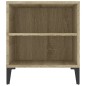 vidaXL TV-Schrank Sonoma-Eiche 102x44,5x50 cm Holzwerkstoff vidaXL TV-Schrank Sonoma-Eiche 102x44,5x50 cm Holzwerkstoff