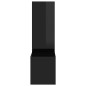 vidaXL Wandregale 2 Stk. Hochglanz-Schwarz 50x15x50 cm Holzwerkstoff vidaXL Wandregale 2 Stk. Hochglanz-Schwarz 50x15x50 cm Holzwerkstoff