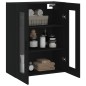 vidaXL Wandschrank Schwarz 69,5x34x90 cm vidaXL Wandschrank Schwarz 69,5x34x90 cm
