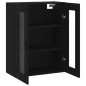 vidaXL Wandschrank Schwarz 69,5x34x90 cm vidaXL Wandschrank Schwarz 69,5x34x90 cm