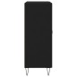vidaXL Sideboard Schwarz 69,5x34x90 cm Holzwerkstoff vidaXL Sideboard Schwarz 69,5x34x90 cm Holzwerkstoff