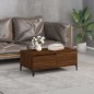 vidaXL Couchtisch Braun Eichen-Optik 90x50x36,5 cm Holzwerkstoff vidaXL Couchtisch Braun Eichen-Optik 90x50x36,5 cm Holzwerkstoff