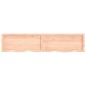 vidaXL Tischplatte 180x40x4 cm Massivholz Eiche Unbehandelt vidaXL Tischplatte 180x40x4 cm Massivholz Eiche Unbehandelt