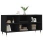 vidaXL TV-Schrank Schwarz 103,5x30x50 cm Holzwerkstoff vidaXL TV-Schrank Schwarz 103,5x30x50 cm Holzwerkstoff