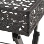 vidaXL Beistelltisch Klappbar Vintage Metall 58 x 35 x 72 cm Schwarz vidaXL Beistelltisch Klappbar Vintage Metall 58 x 35 x 72 cm Schwarz