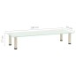 vidaXL TV-Tisch Mattiert 100x35x17 cm Hartglas vidaXL TV-Tisch Mattiert 100x35x17 cm Hartglas