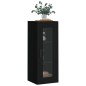 vidaXL Wandschrank Schwarz 34,5x34x90 cm vidaXL Wandschrank Schwarz 34,5x34x90 cm