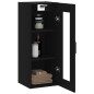 vidaXL Wandschrank Schwarz 34,5x34x90 cm vidaXL Wandschrank Schwarz 34,5x34x90 cm