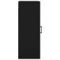 vidaXL Wandschrank Schwarz 34,5x34x90 cm vidaXL Wandschrank Schwarz 34,5x34x90 cm